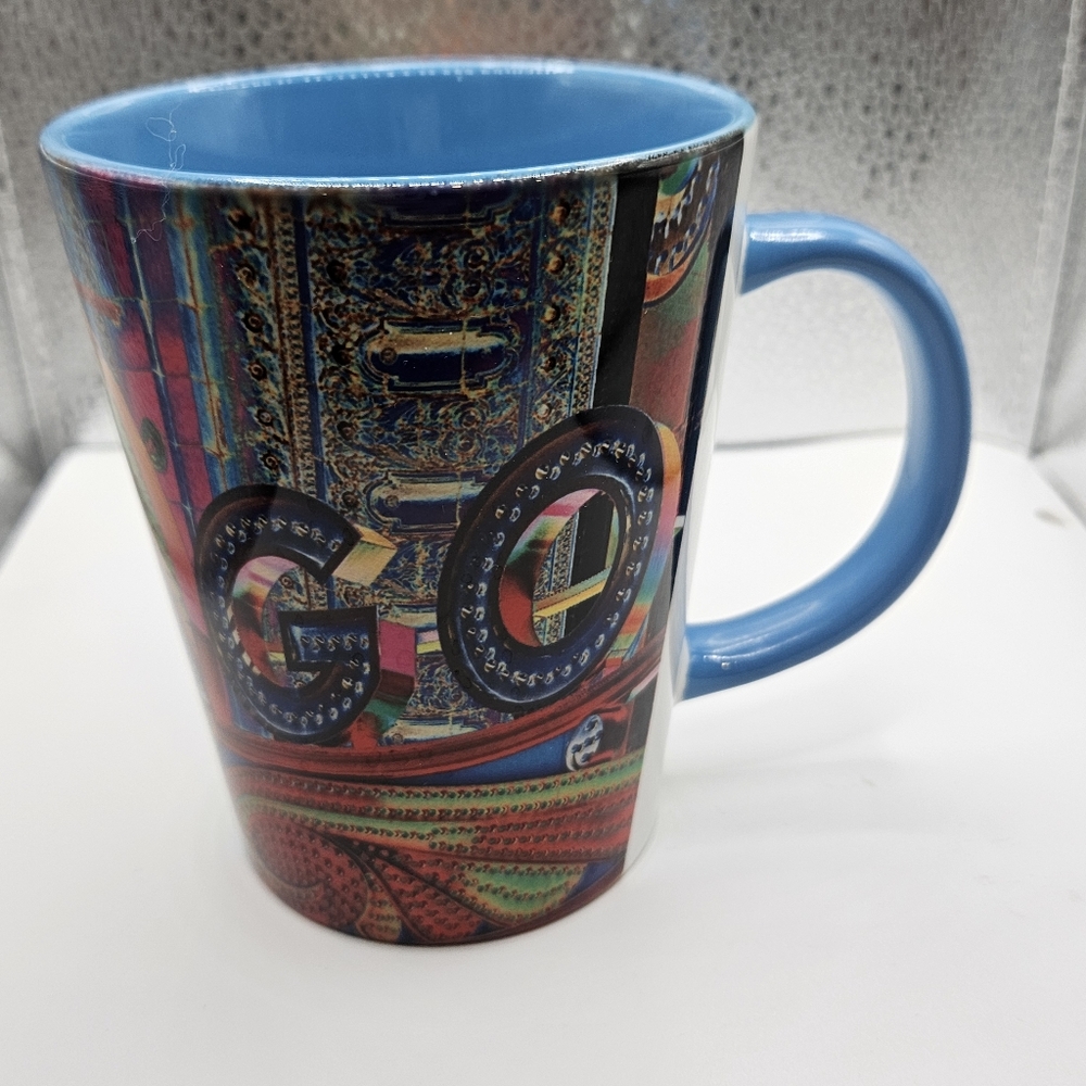 Colorful Abstract Design Mug - Picture 4 of 6